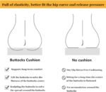 Square Chair Pads with Ties, Seat Cushions, Large Chair pad for Sitting Set of 6 - Image 4