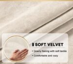 Sofa Foam Cushions in Velvet with Zip Cover - Image 2