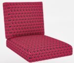 Sofa Foam Cushions with Zip Cover in Pink - Image 2