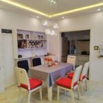 Outdoor Chair Cushions Set of 4, Water Resistant Dining Chair Cushions with Ties, Square Chair Pad/Red - Image 7