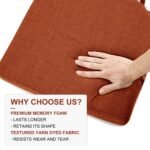 Cushions for Dining Chairs 4 Pack - Memory Foam Chair Pads with Ties and Non-Slip Backing - Seat Cushion for Kitchen Chair - Image 7