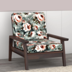 Sofa Foam Cushions with Washable Zip Cover Non-Wrinkles Cushion Sofa Gaddi for Multipurpose Uses Set of 1