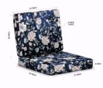 Sofa Foam Cushions with Washable Zip Cover Non-Wrinkles Cushion Sofa Gaddi for Multipurpose Uses Set of 1 - Image 4